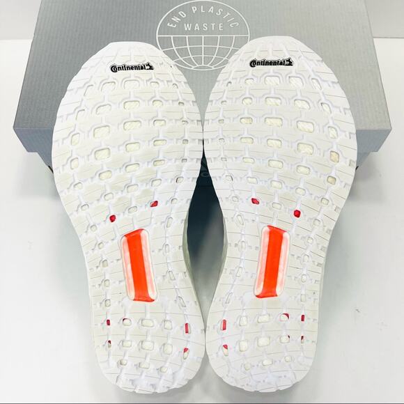 Adidas Primeblue Ultraboost 20 Women Athletic/Running Shoes Size 8.5 White Blue - Picture 7 of 16